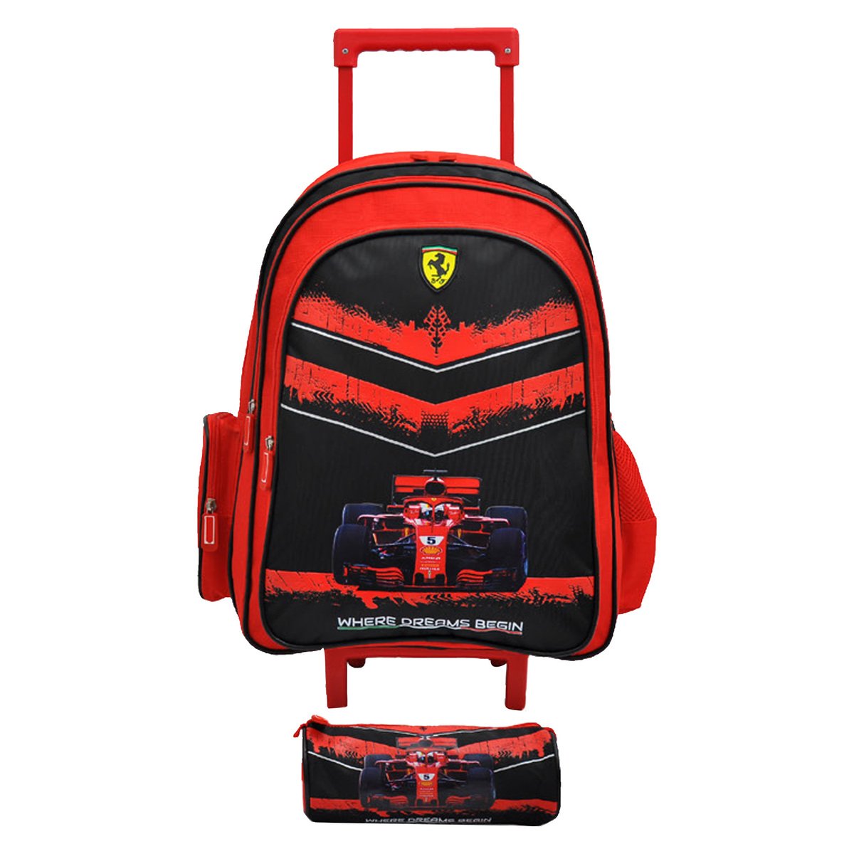 Ferrari Trolley + Pencil Case 18 Inch 6895200029