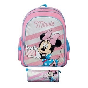 Minnie School Back Pack+Pencil Case 18