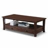 Maple Leaf Home Wooden Coffee Table 60x120cm Mahogany