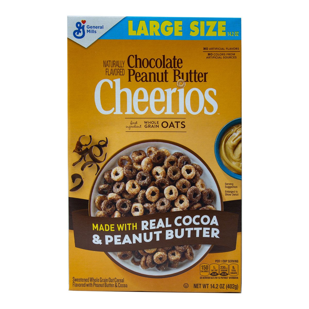 General Mills Cheerios Chocolate Peanut Butter Oat Cereal 402 g