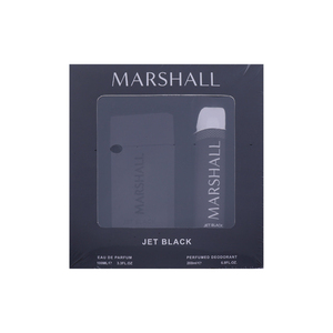 Marshall EDP Perfume Jet Black 100ml + Perfumed Deodorant Spray 200ml