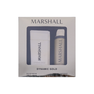 Marshall EDP Perfume Dynamic Gold 100ml + Perfumed Deodorant Spray 200ml