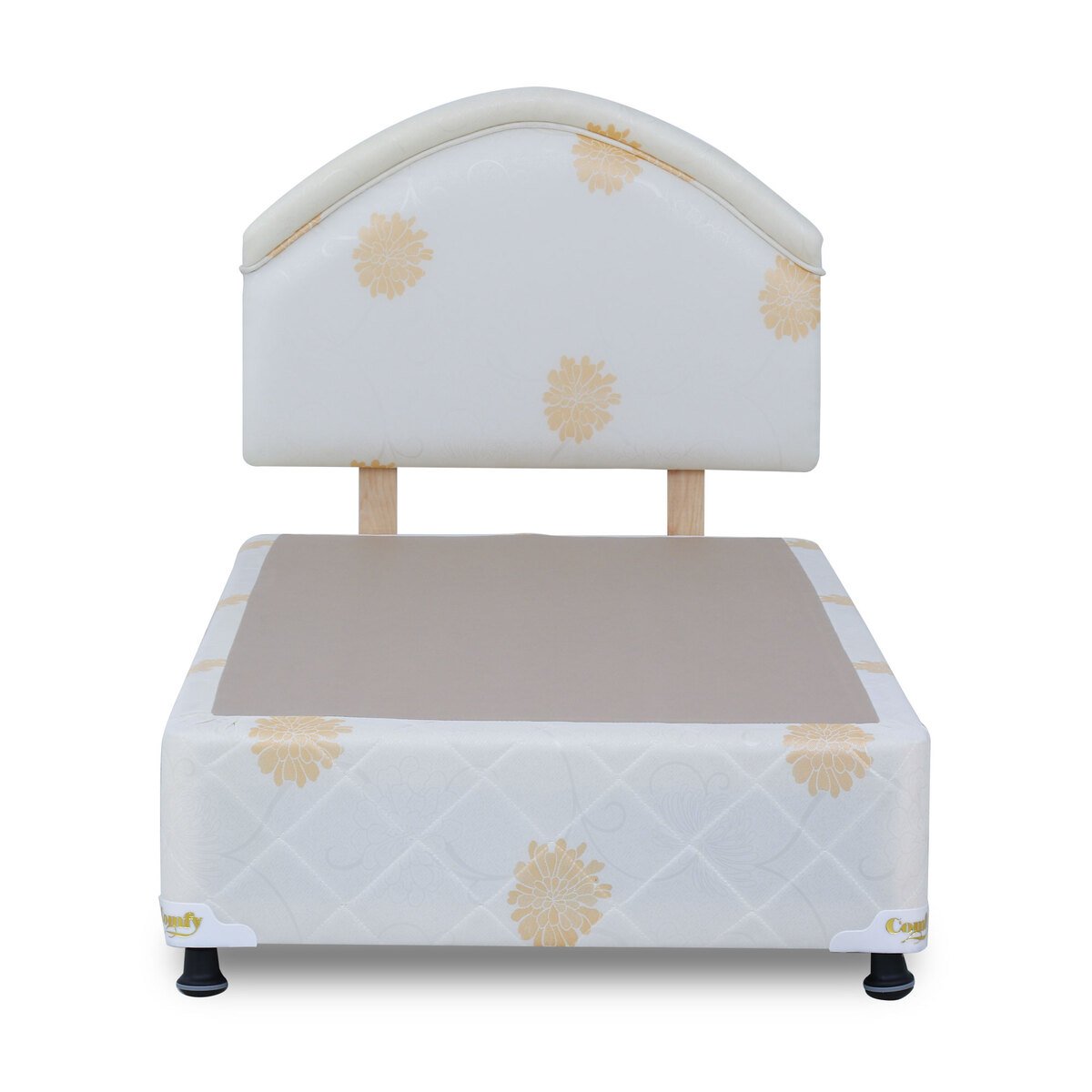 Design Plus Divan Base With Medicated Mattress 190x90 (Headboard with Base)
