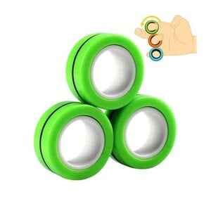 Stress Relief Magnetic Finger Ring G7107-109 Assorted Colors