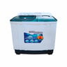 Super General 10 Kg Top Load Twin-Tub Semi-Automatic Washing Machine, White/Blue, SGW105