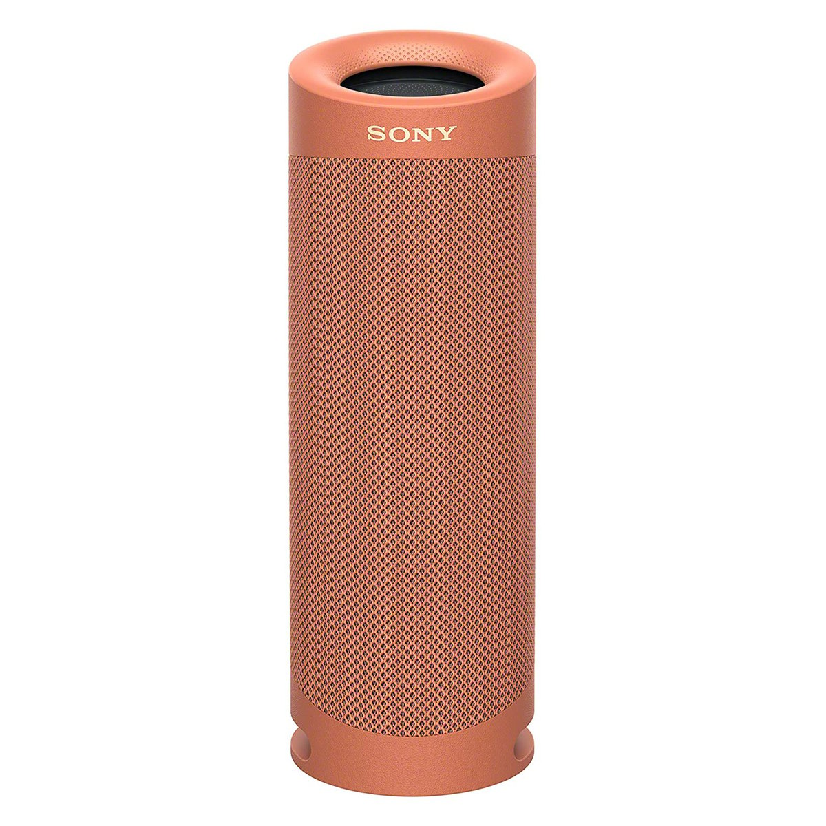 Sony SRS-XB23 EXTRA BASS Wireless Portable Speaker IP67 Waterproof Bluetooth and Built In Mic for Phone Calls, Coral Red