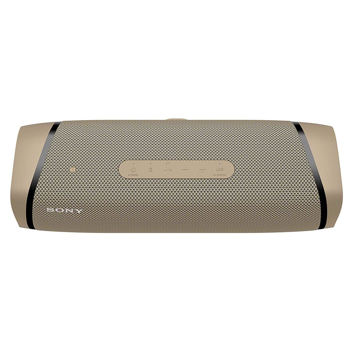 Sony SRS-XB43 EXTRA BASS Wireless Portable Speaker IP67 Waterproof Bluetooth and Built In Mic for Phone Calls, Cream