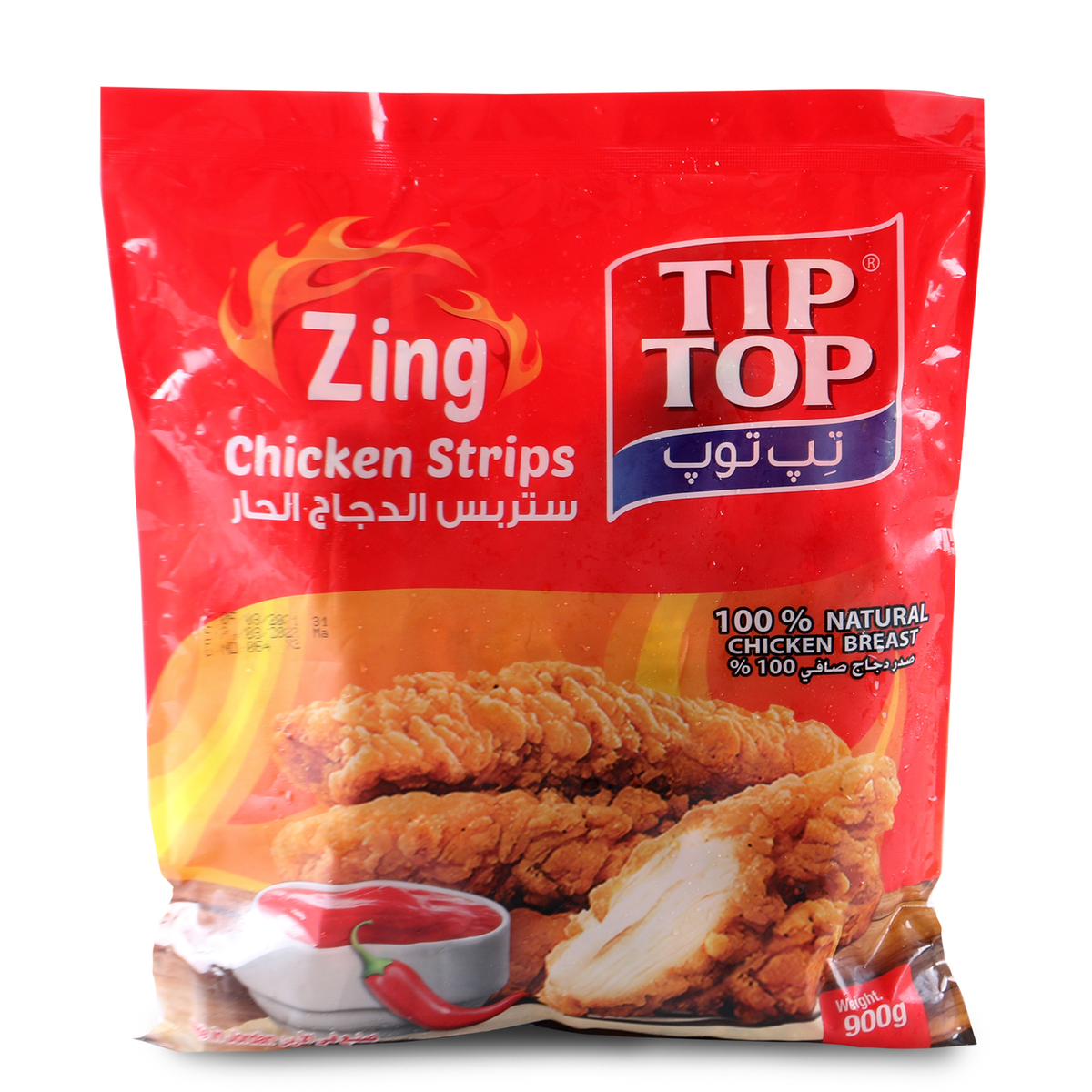 Tip Top Chicken Zing Strips 900g