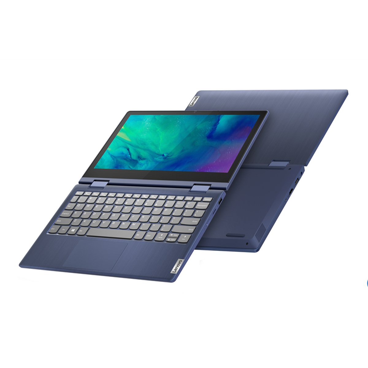 Lenovo IdeaPad Flex 3-82B20036AX ,Intel Pentium N5030,4GB RAM,128GB SSD,Intel Integrated Graphics,11.6" HD LED,Windows 10, Blue