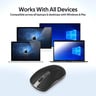 Promate Dual Interface Highly Tactile Wireless Ergonomic Mouse SUAVE-2