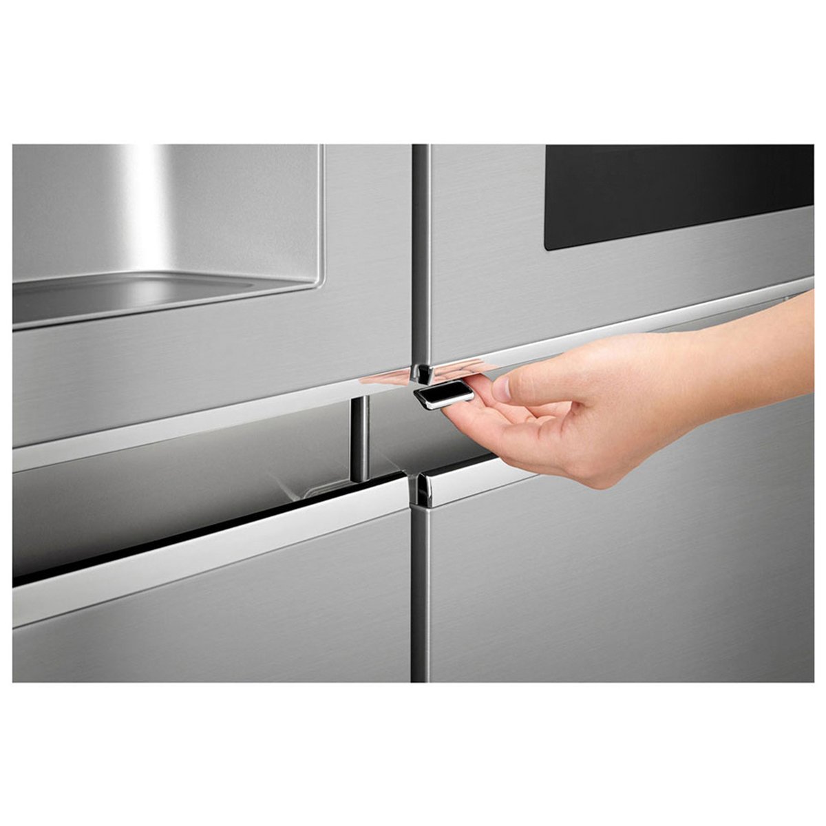 LG Instaview Door In Door Side by Side Refrigerator GR-X259CSBV 601LTR, , Hygiene FRESH+™, ThinQ