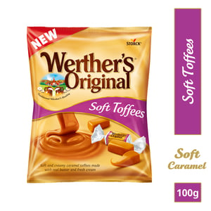 Storck Werther's Original Soft Caramel Toffees 100g