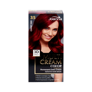 Joanna Permanent Hair Color Cream 35 Cherry Red 1pkt
