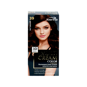 Joanna Permanent Hair Color Cream 39 Nut Brown 1pkt