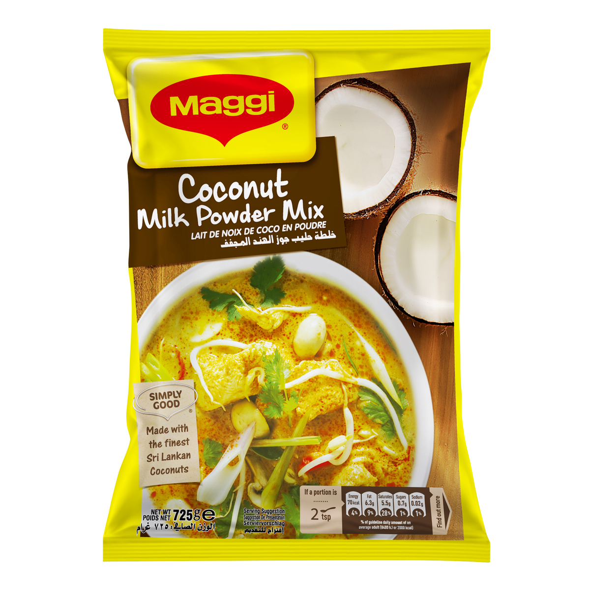 Maggi Coconut Milk Powder 725 g