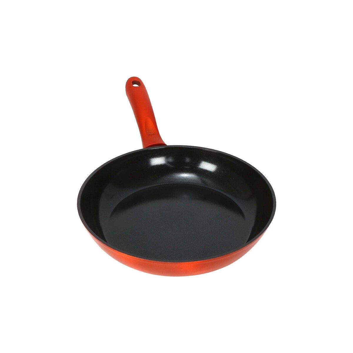 Chefline Induction Base Ceramic Fry Pan, 30 cm, Red, DZJ30