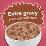 Purina Friskies Gravy Wet Cat Food, Extra Gravy Chunky With Salmon In Savory Gravy 156 g