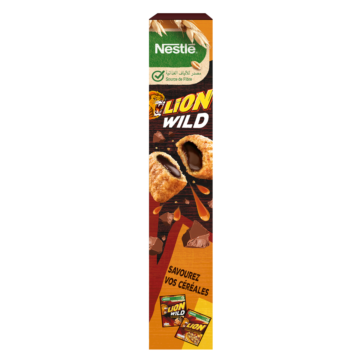 Nestle Lion Wild Cereal Caramel & Chocolate 410 g