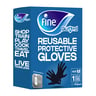 Fine Guard Reusable Protective Gloves Medium 1 Pair