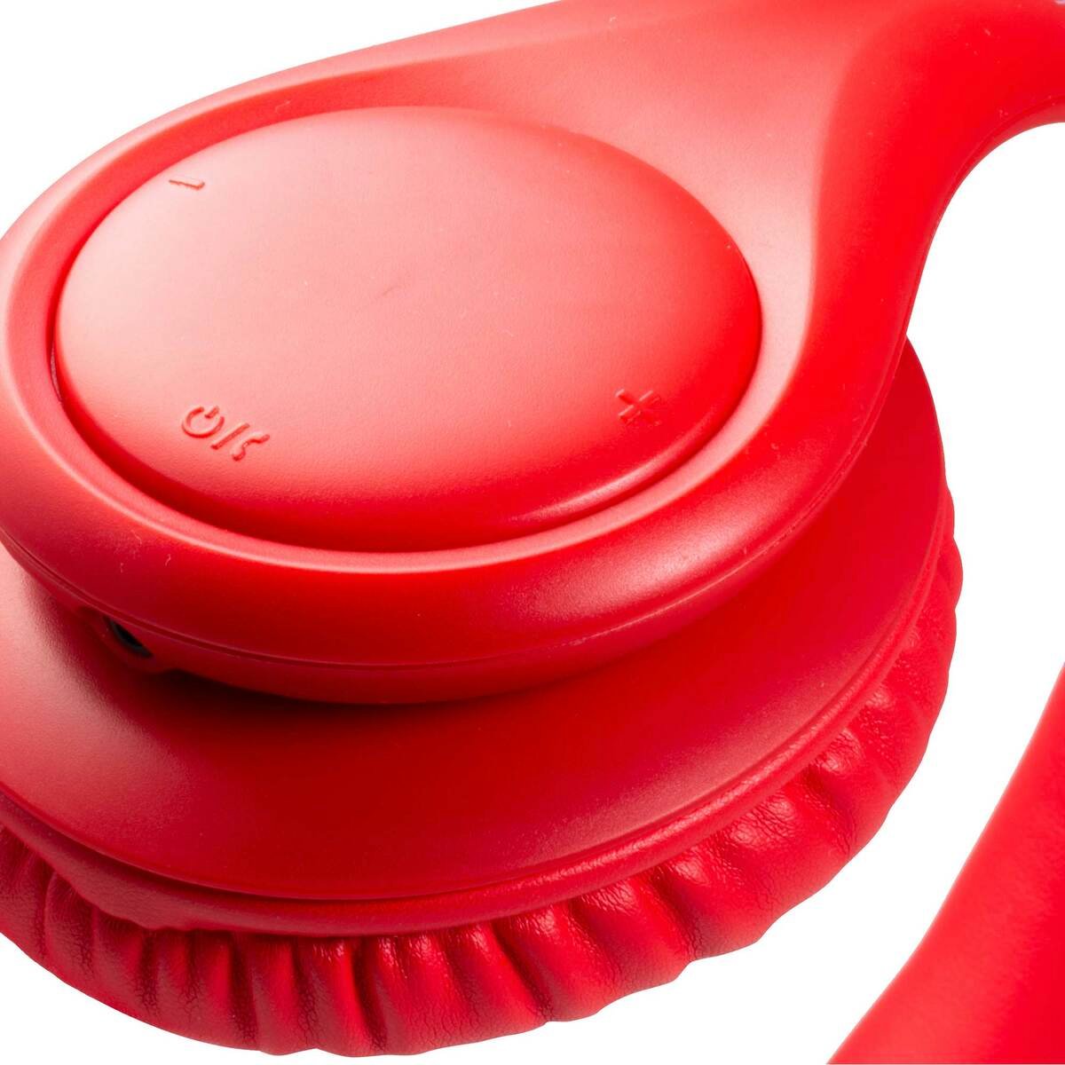 Promate Over Ear Wireless Headset Plush Red
