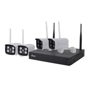 Buy Ikon 5MP 4Channel HD WiFi NVR Kit IK-W7504 Online at Best Price | IP Camera | Lulu UAE in Saudi Arabia