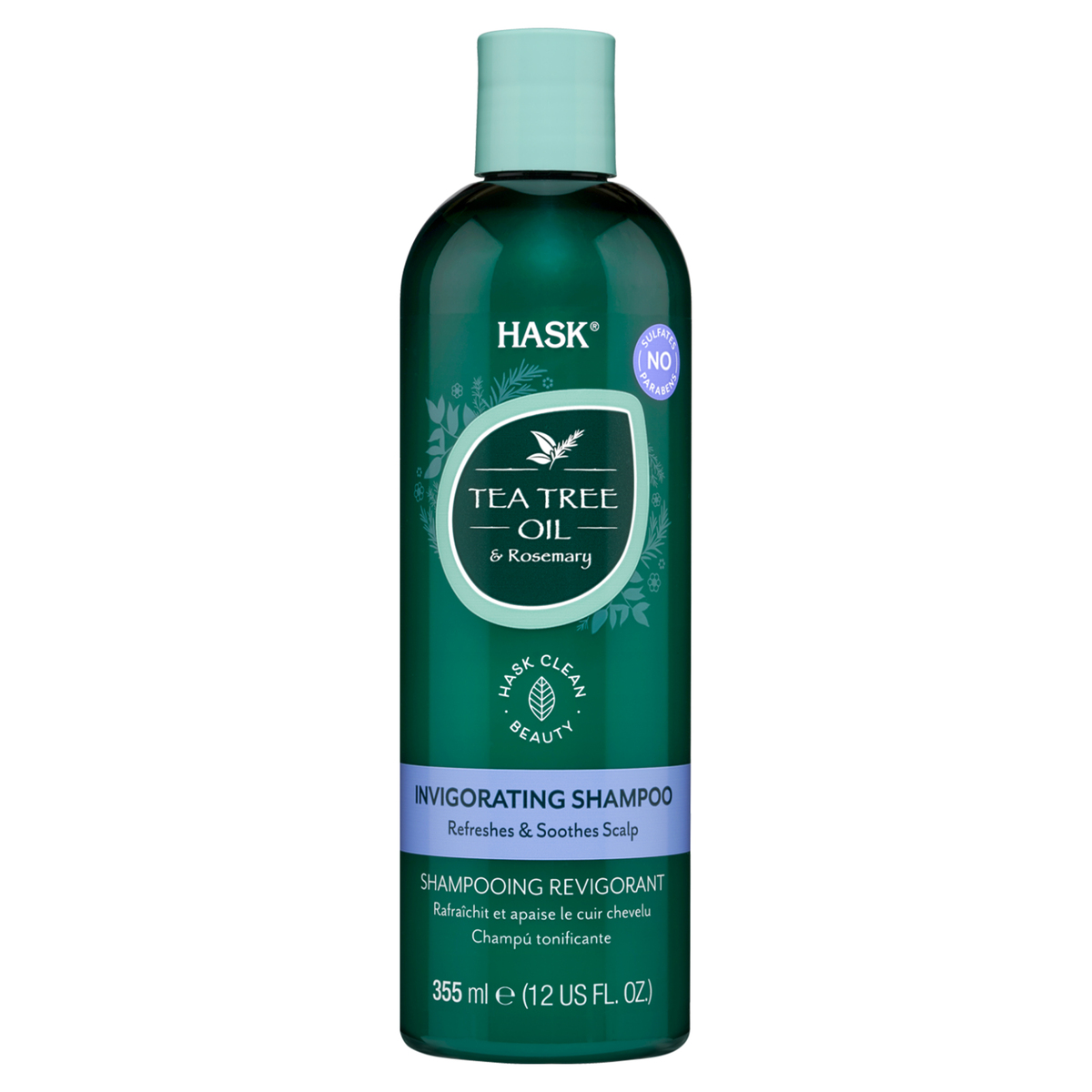 Hask Shampoo Tea Tree Oil & Rosemary 355 ml