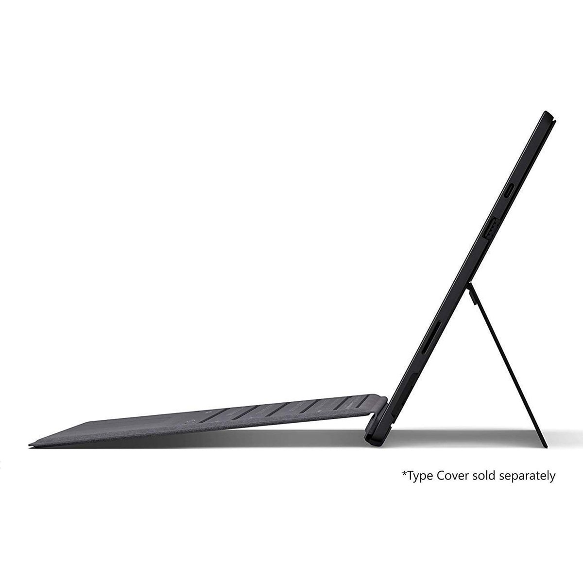 Microsoft Surface Pro 7 (PUV-00020), 2-in-1 Laptop, Intel Core i5-1035G4, 12.3 Inch, 256GB SSD, 8GB RAM, Intel Iris Plus Graphics, Windows10, No Keyboard, Black