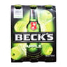 Beck's Non-Alcoholic Malt Beer Apple 275ml 5+1