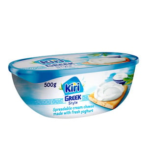Kiri Greek Style Cheese Spread Tub 500g