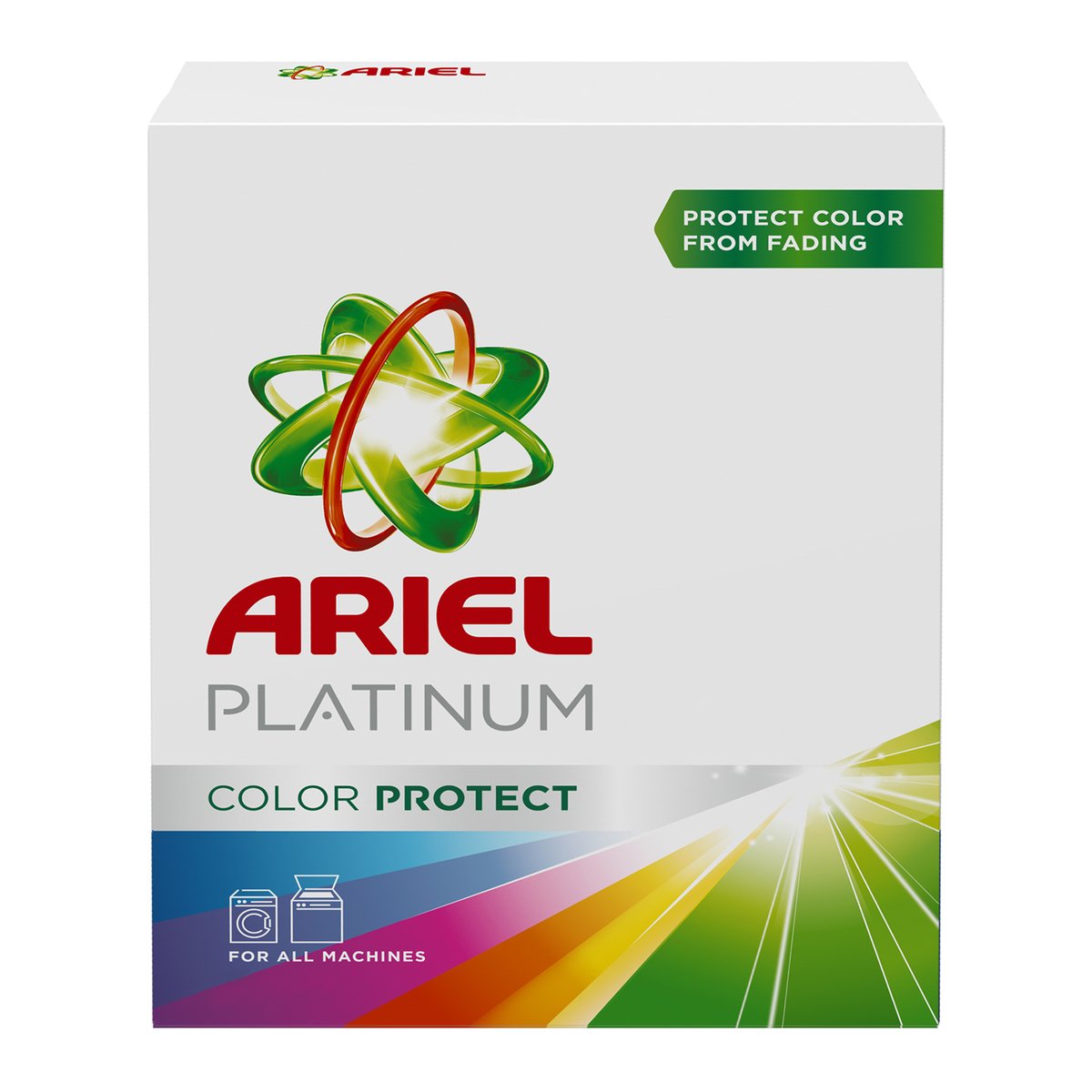 Ariel Platinum Automatic Color Protect Laundry Powder Detergent 2.25kg