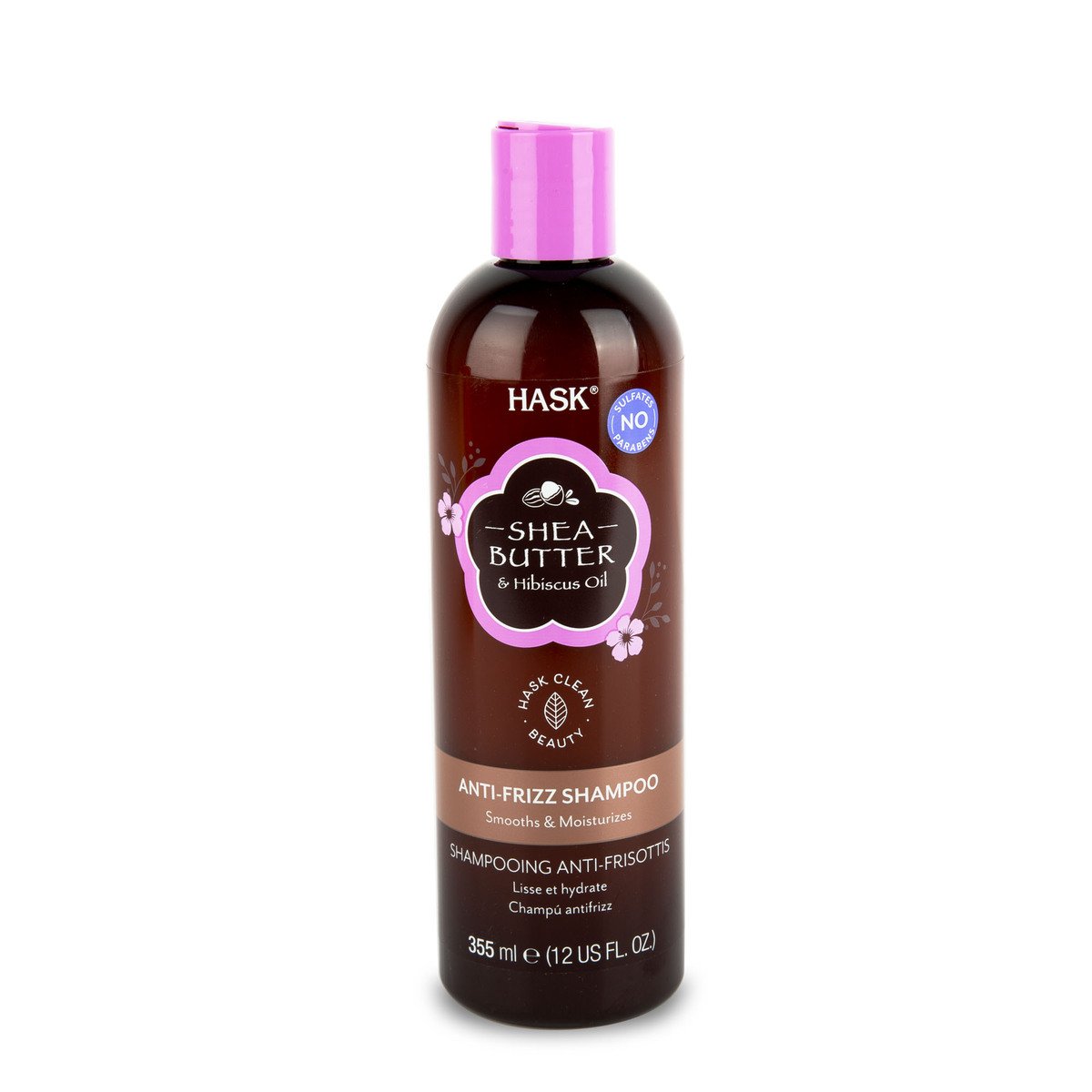 Hask Shea Butter & Hibiscus Oil Shampoo 355 ml