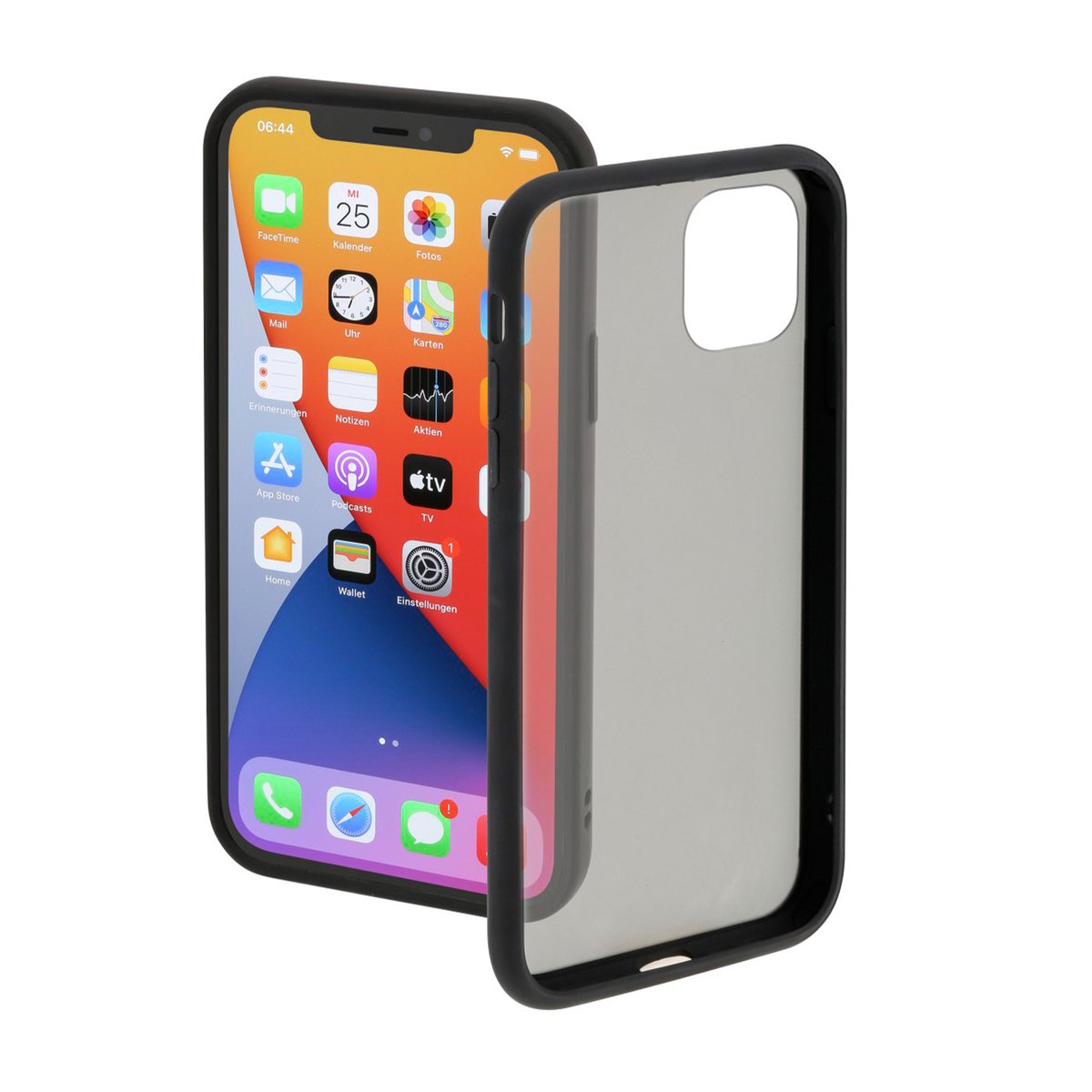 Hama Invisible Cover for Apple iPhone 12/12 Pro, Black (188827)