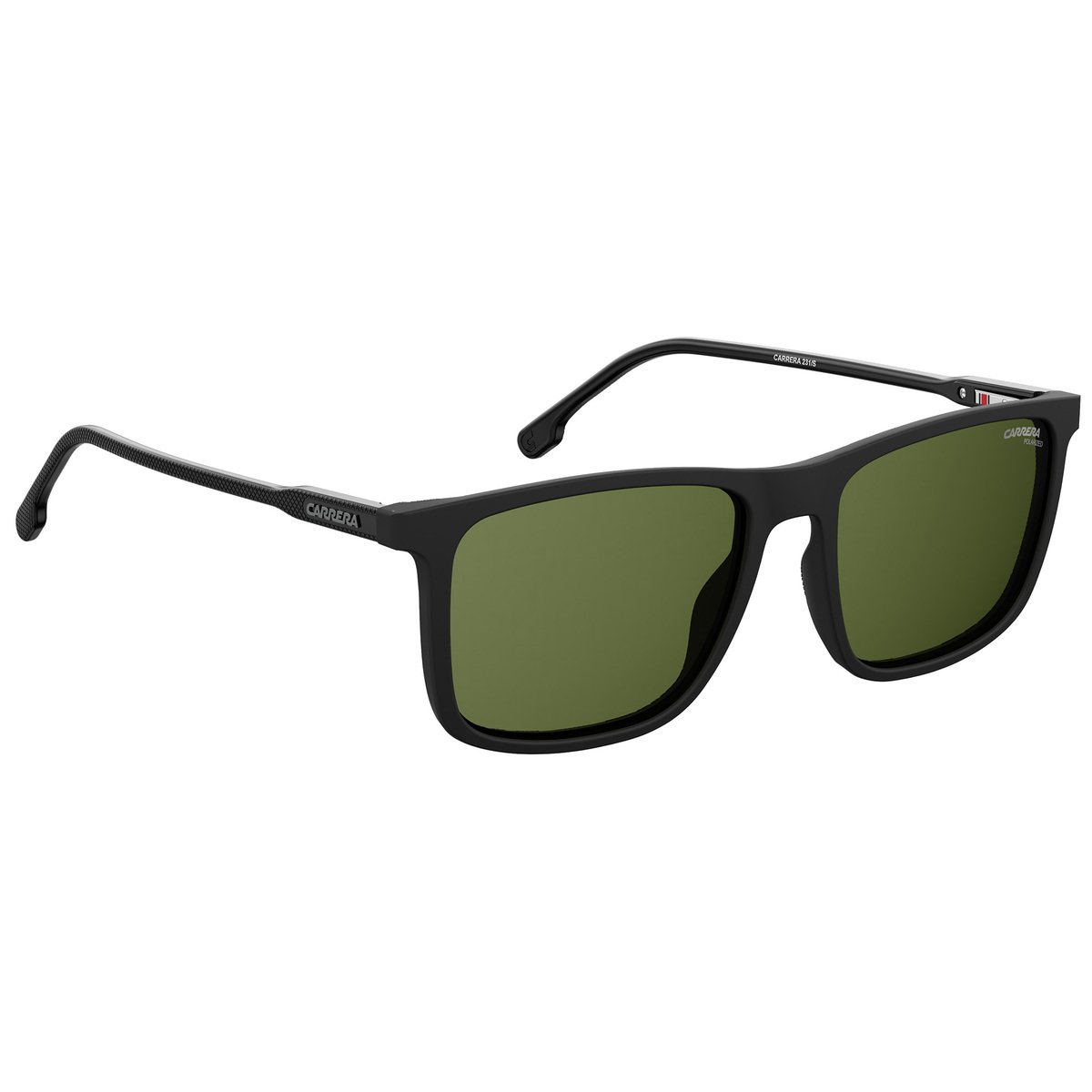 كاريرا نظارة شمسية للجنسين 231S بتصميم مستطيل و لون أسود
