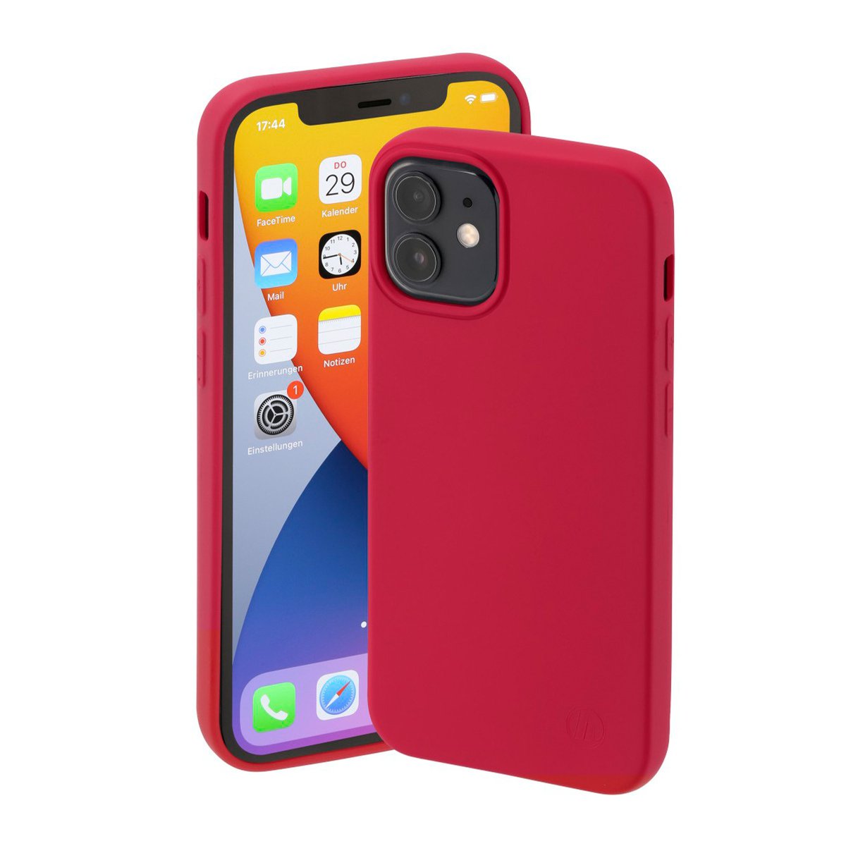 Hama Finest Feel Cover for Apple iPhone 12 mini,Red (188811)
