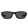 بولارويد نظارة شمسية رياضية للجنسين 7028S/S بتصميم مستطيل و لون أسود