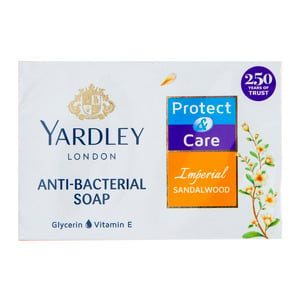 Yardley Imperial Sandalwood Anti Bacterial Soap 100 g