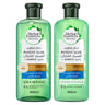 Herbal Essences Sulfate Free Potent Aloe + Bamboo Shampoo 400 ml & Conditioner for Dry Hair and Frizzy Hair 400 ml