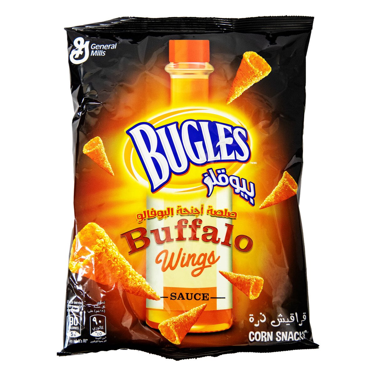 Bugles Buffalo Wings Sauce Corn Snack 125g