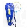 Ashaway Badminton Racket With Cover AM 9SQ Blue
