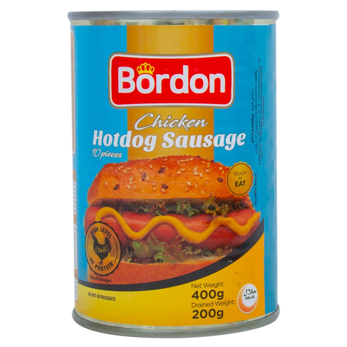 Bordon Hotdog Sausage 400g