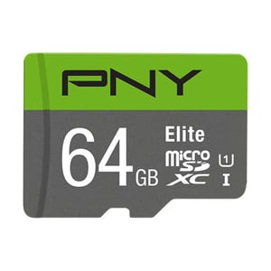 بطاقة ذاكرة بي إن واي مايكرو إس دي 64 جيجابايت - PSDUX64U185GWGE