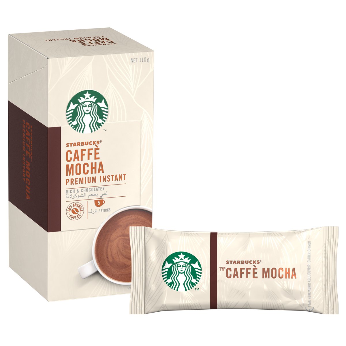Starbucks Premium Instant Coffee Mix Caffe Mocha 110 g