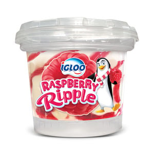 Igloo Ice Cream Cup Raspberry Ripple 150ml