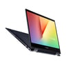 Asus VivoBook Flip TM420IA-EC058T ,AMD Ryzen 5,8GB RAM,512GB SSD,Integrated AMD Radeon Graphics,14.0" FHD Touch,Windows 10,Bespoke Black