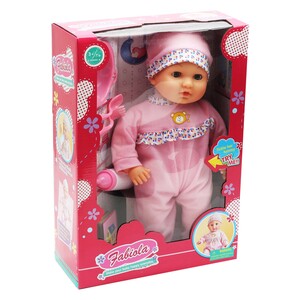 Fabiola Baby Doll With Feeding Set 8099