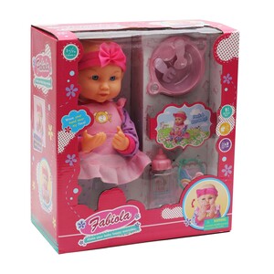 Fabiola Baby Doll With Feeding Set 6499