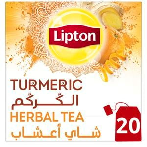 Lipton Herbal Tea with Terrific Turmeric Ginger & Orange 20pcs