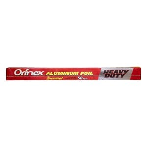 Orinex Decorated Heavy Duty Aluminium Foil  50sq.ft 1pc
