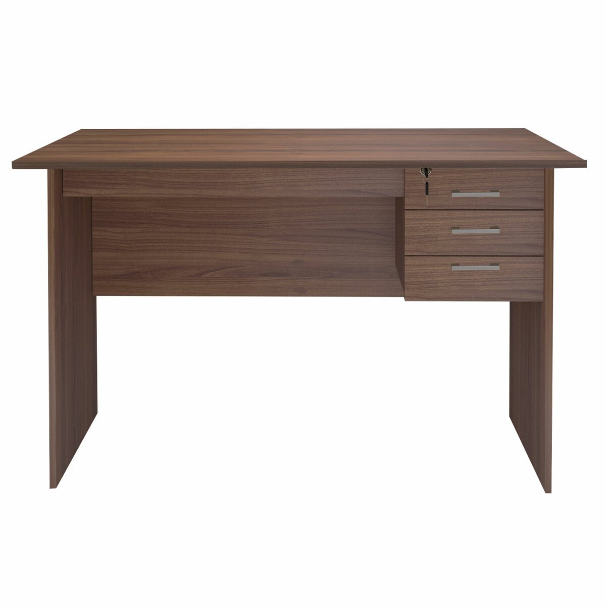 Maple Leaf Home Office Desk Brown,Size: W60 x L120 x H75cm