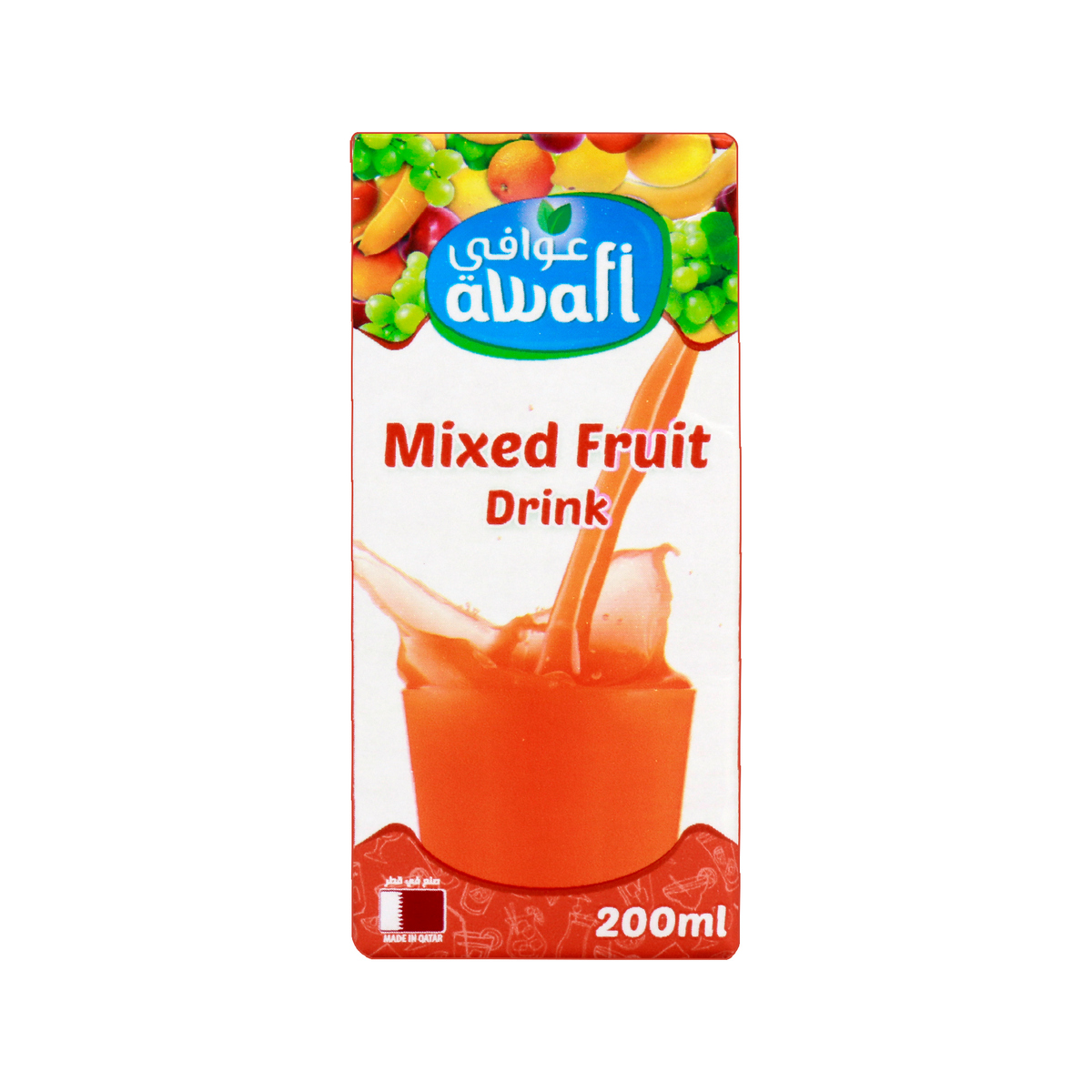 Awafi Mixed Fruit Drink 200ml